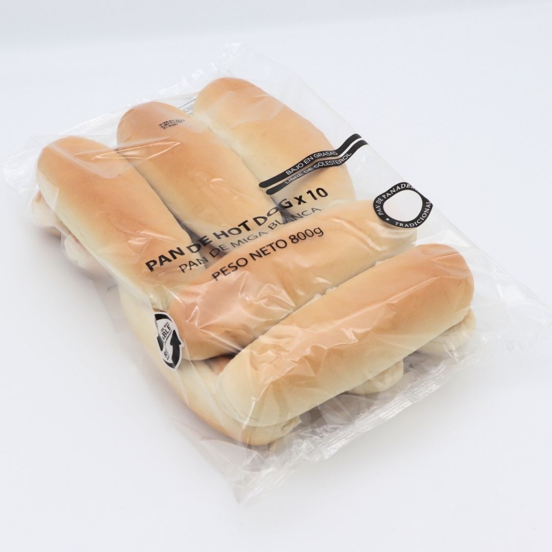 HotDog 10 Un - Caja de 7 Bolsas