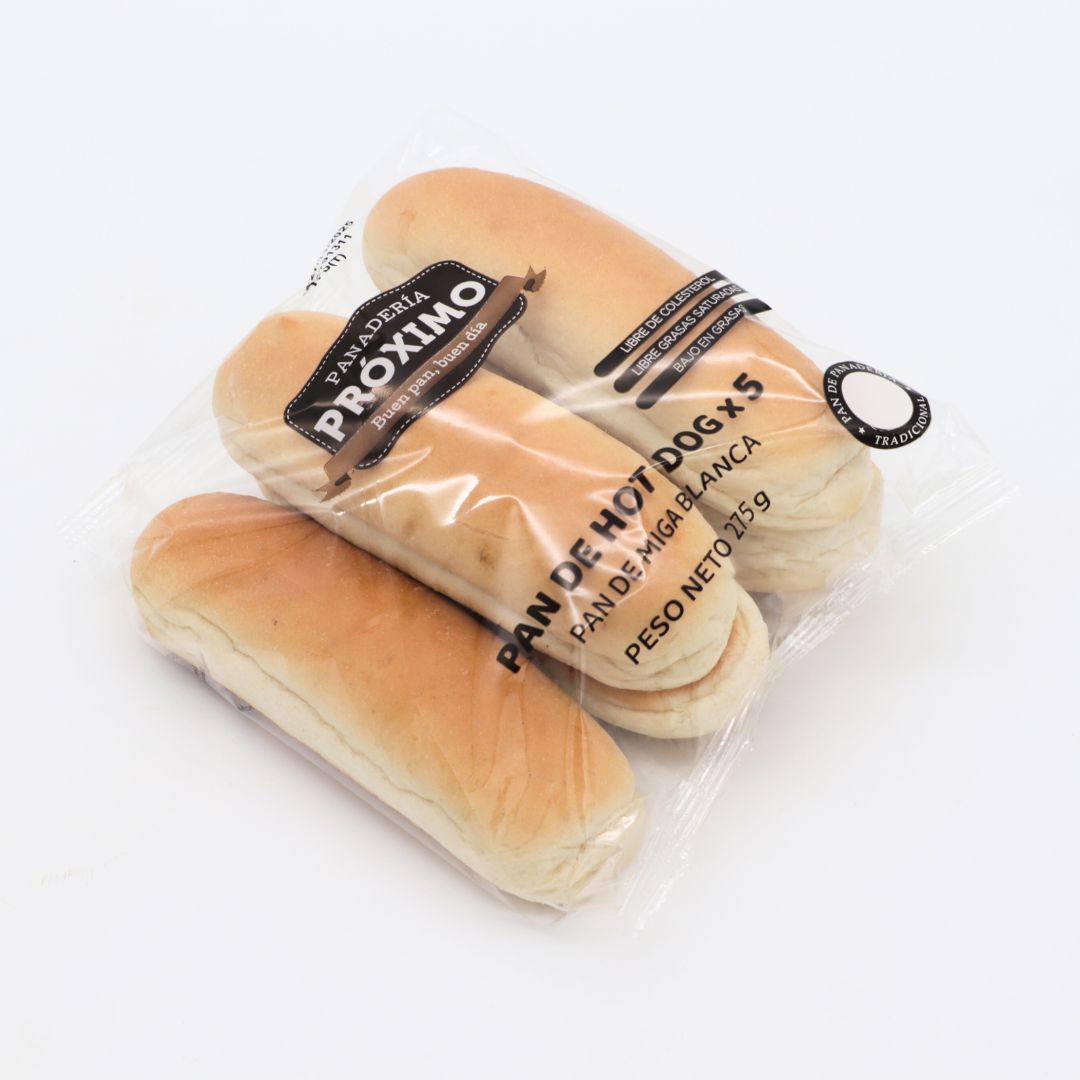 HotDog 5 Un - Caja de 18 Bolsas